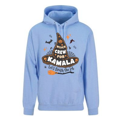 Witch Crew For Harris Halloween Kamala 2024 Unisex Surf Hoodie