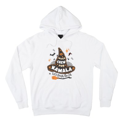 Witch Crew For Harris Halloween Kamala 2024 Hoodie