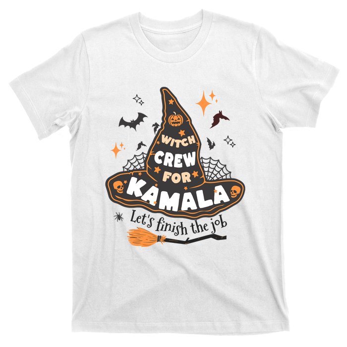 Witch Crew For Harris Halloween Kamala 2024 T-Shirt