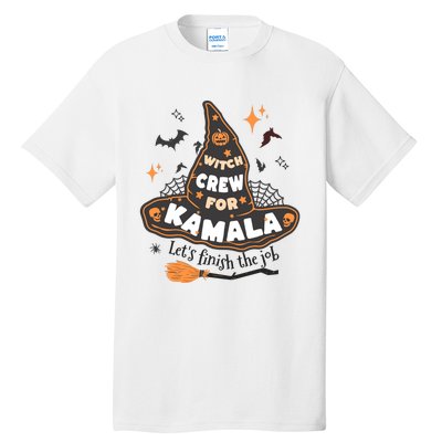 Witch Crew For Harris Halloween Kamala 2024 Tall T-Shirt