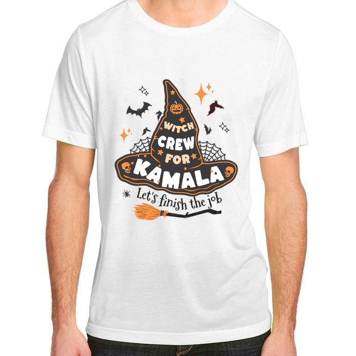 Witch Crew For Harris Halloween Kamala 2024 Adult ChromaSoft Performance T-Shirt