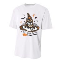 Witch Crew For Harris Halloween Kamala 2024 Performance Sprint T-Shirt