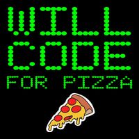 Will Code For Pizza Funny Computer Programming Coding Coder Softstyle Adult Sport Polo