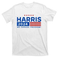 We Choose Freedom Vote Kamala Harris For President 2024 T-Shirt