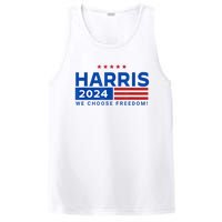 We Choose Freedom Vote Kamala Harris For President 2024 PosiCharge Competitor Tank