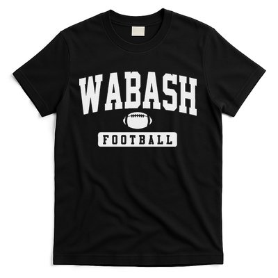 Wabash College Football Arch Vintage Design T-Shirt