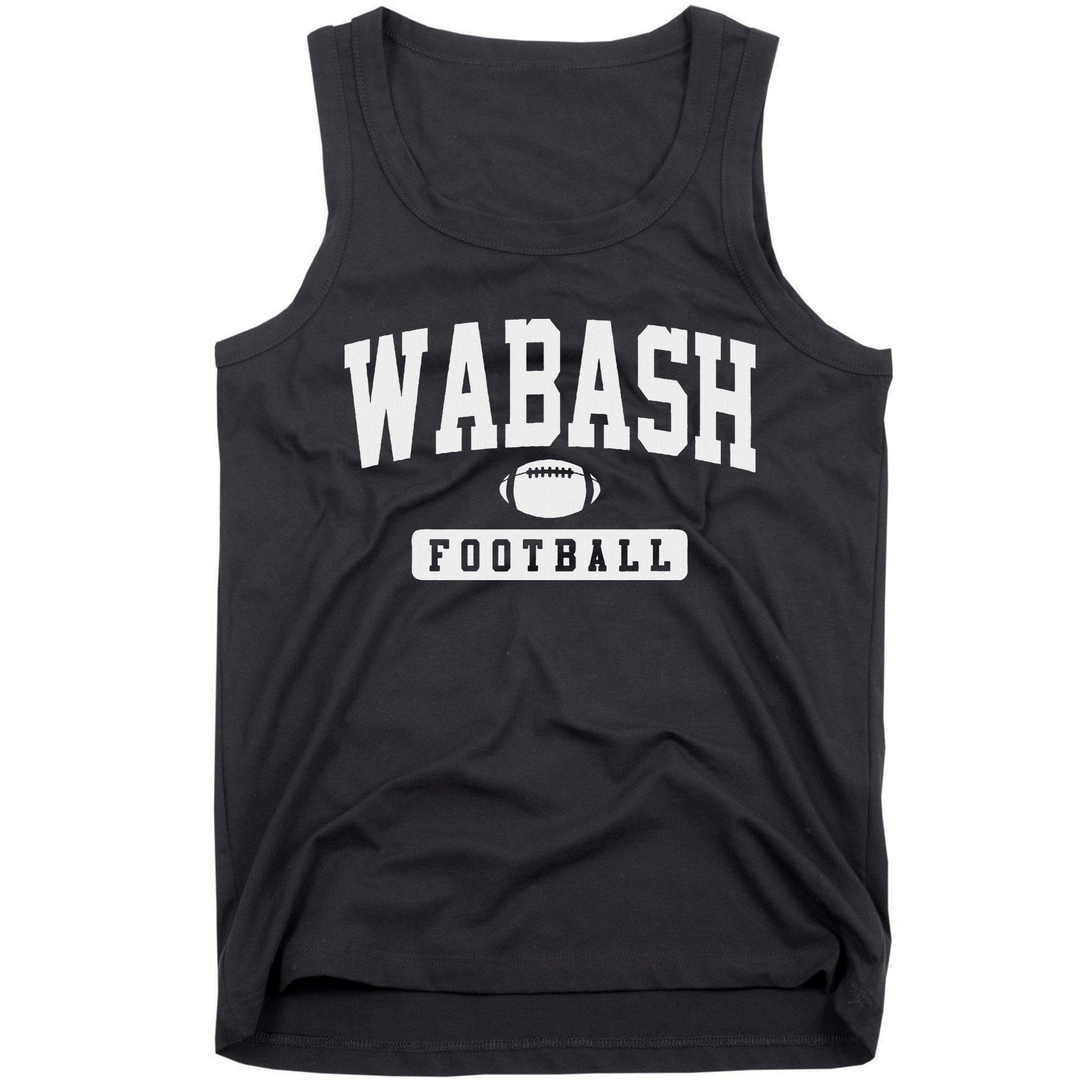 Wabash College Football Arch Vintage Design Tank Top