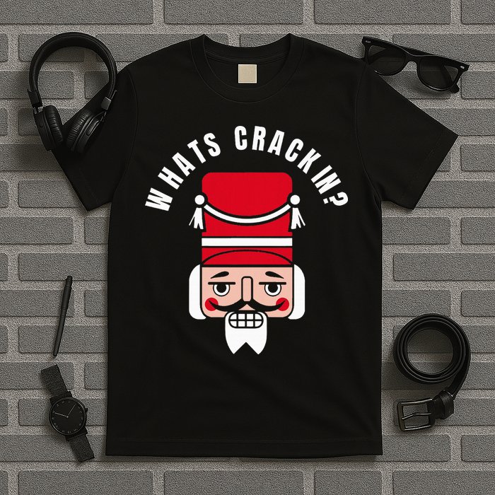 Whats Crackin Funny Christmas Nutcracker T-Shirt
