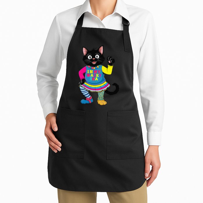 Wacky Clothes funny cat For Mismatch Day Gift Apron
