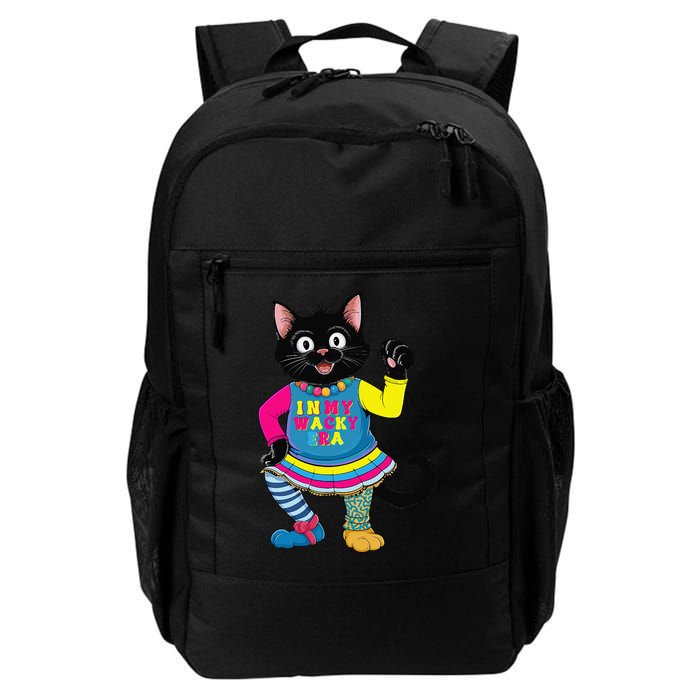 Wacky Clothes funny cat For Mismatch Day Gift Backpack