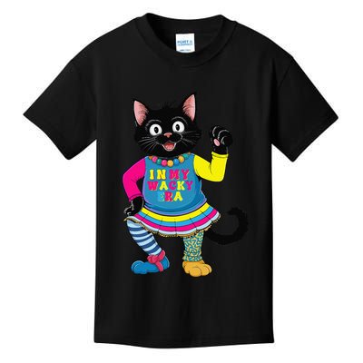 Wacky Clothes funny cat For Mismatch Day Gift Kids T-Shirt