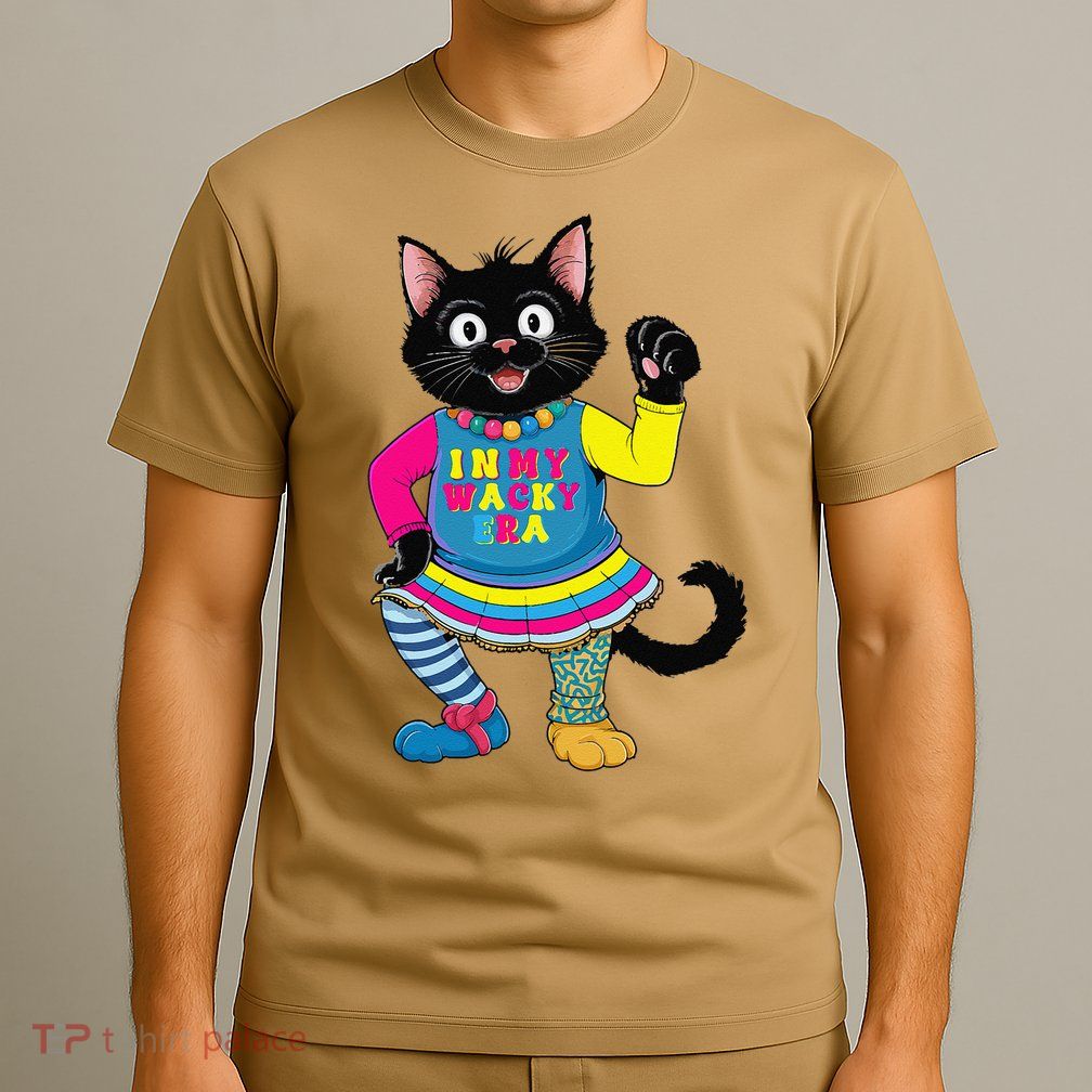 Wacky Clothes funny cat For Mismatch Day Gift T-Shirt