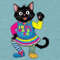 Wacky Clothes funny cat For Mismatch Day Gift Sueded Cloud Jersey T-Shirt