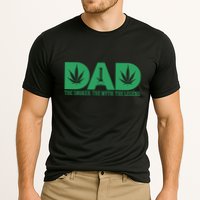 Weed Cannabis For Dad Funny Marijuana Cooling Performance Crew T-Shirt
