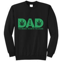Weed Cannabis For Dad Funny Marijuana Sweatshirt