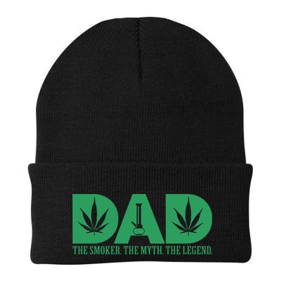 Weed Cannabis For Dad Funny Marijuana Beanie