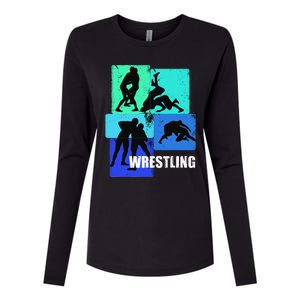 Wrestling Clothing for Wrestler Gear  Wrestling   Womens Cotton Relaxed Long Sleeve T-Shirt