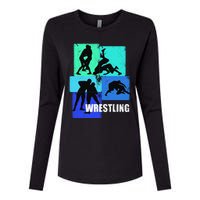 Wrestling Clothing for Wrestler Gear  Wrestling   Womens Cotton Relaxed Long Sleeve T-Shirt