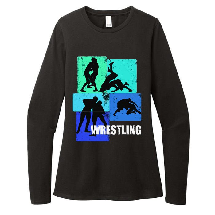 Wrestling Clothing for Wrestler Gear  Wrestling   Womens CVC Long Sleeve Shirt