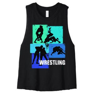 Wrestling Clothing for Wrestler Gear  Wrestling   Women's Racerback Cropped Tank