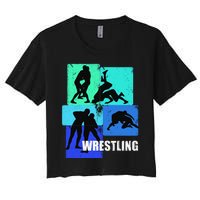 Wrestling Clothing for Wrestler Gear  Wrestling   Women's Crop Top Tee