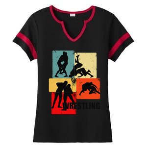 Wrestling Clothing for Wrestler Gear  Wrestling  Ladies Halftime Notch Neck Tee