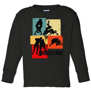 Wrestling Clothing for Wrestler Gear  Wrestling  Toddler Long Sleeve Shirt