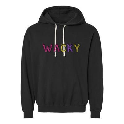 Wacky Clothes For Mismatch Day Garment-Dyed Fleece Hoodie