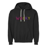 Wacky Clothes For Mismatch Day Garment-Dyed Fleece Hoodie