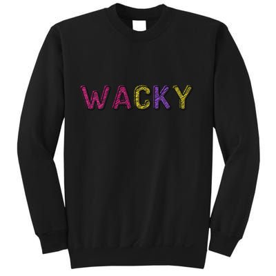 Wacky Clothes For Mismatch Day Sweatshirt