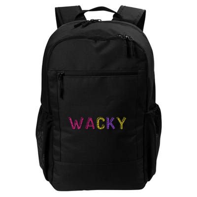 Wacky Clothes For Mismatch Day Backpack