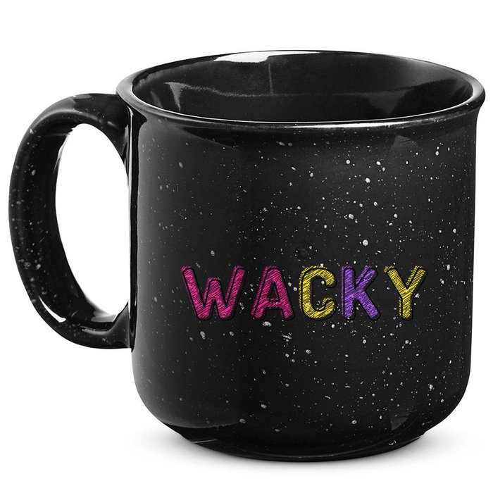 Wacky Clothes For Mismatch Day 15oz Campfire Ceramic Mug