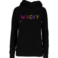 Wacky Clothes For Mismatch Day Womens Funnel Neck Pullover Hood