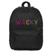 Wacky Clothes For Mismatch Day 16 in Basic Backpack