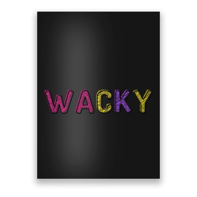 Wacky Clothes For Mismatch Day Poster