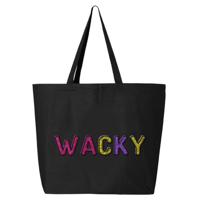 Wacky Clothes For Mismatch Day 25L Jumbo Tote