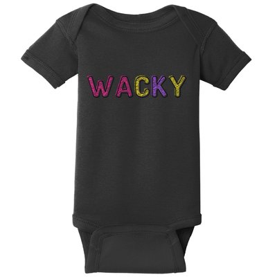 Wacky Clothes For Mismatch Day Baby Bodysuit