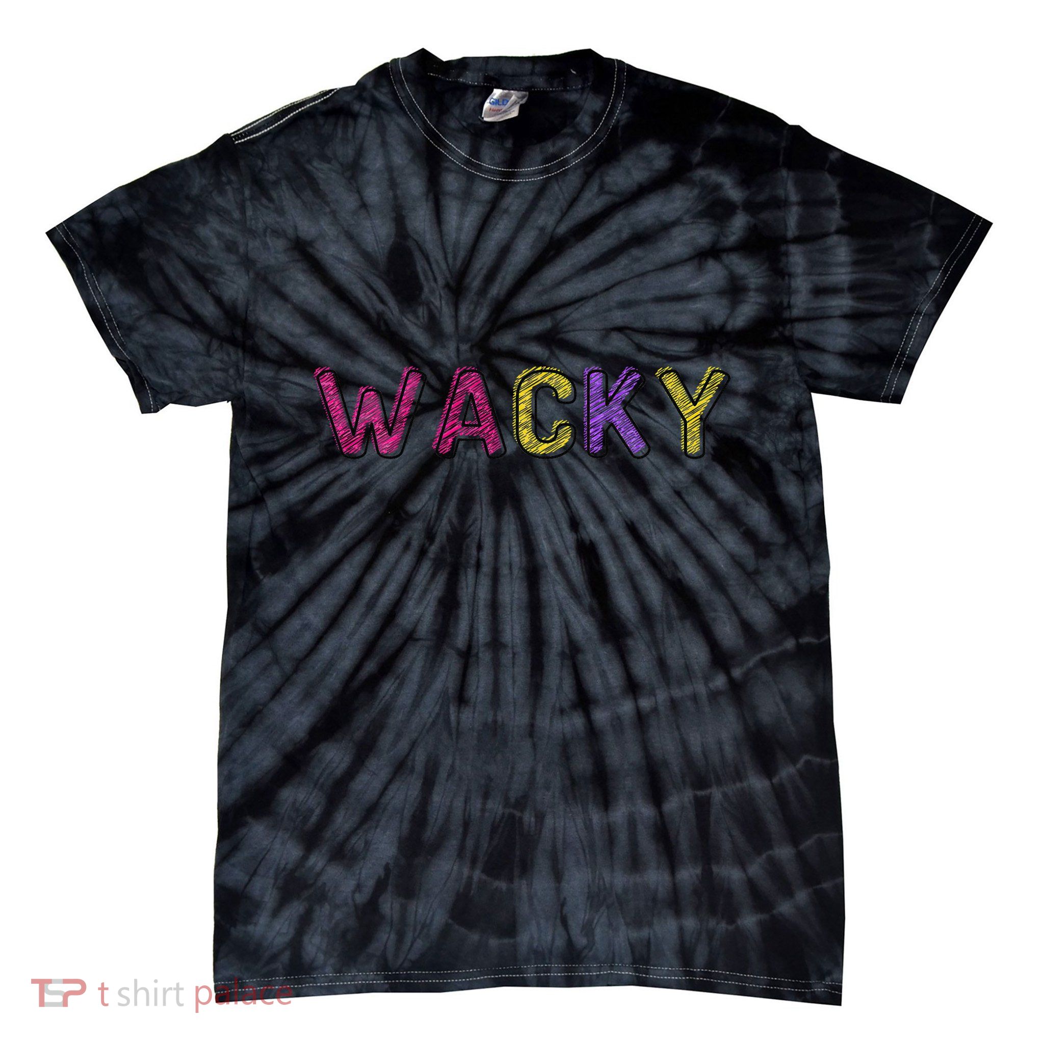 Wacky Clothes For Mismatch Day Tie-Dye T-Shirt