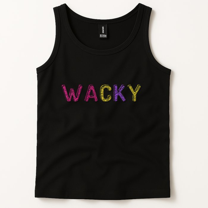 Wacky Clothes For Mismatch Day Tank Top