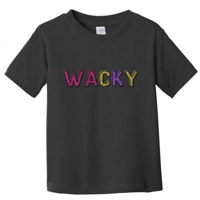 Wacky Clothes For Mismatch Day Toddler T-Shirt
