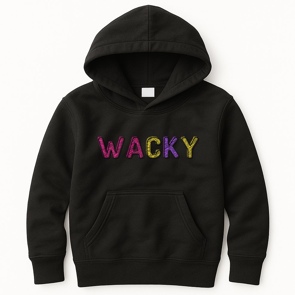 Wacky Clothes For Mismatch Day Kids Hoodie