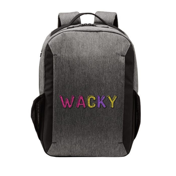 Wacky Clothes For Mismatch Day Vector Backpack