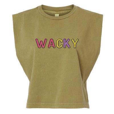 Wacky Clothes For Mismatch Day Garment-Dyed Women's Muscle Tee