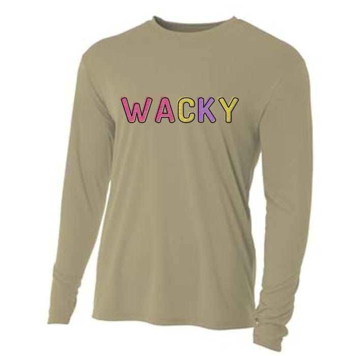 Wacky Clothes For Mismatch Day Cooling Performance Long Sleeve Crew