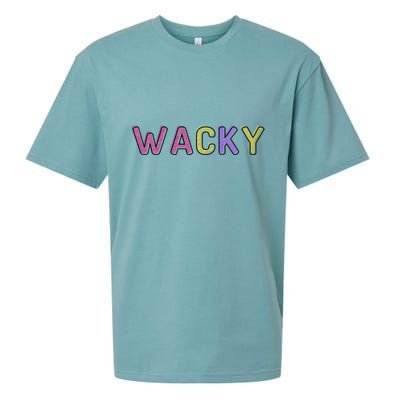 Wacky Clothes For Mismatch Day Sueded Cloud Jersey T-Shirt