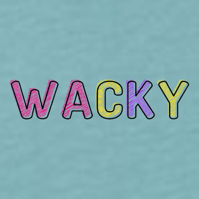 Wacky Clothes For Mismatch Day Sueded Cloud Jersey T-Shirt