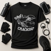 Whats Crackin Funny Lobster Performance Shirt