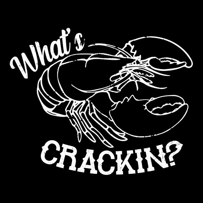 Whats Crackin Funny Lobster Wool Snapback Cap