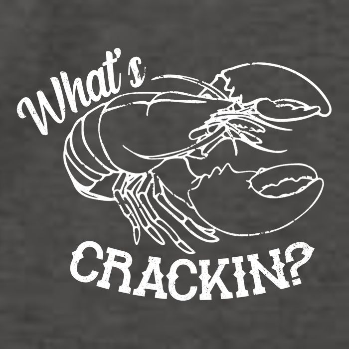 Whats Crackin Funny Lobster Vector Backpack