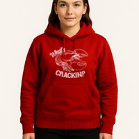 Whats Crackin Funny Lobster Hoodie